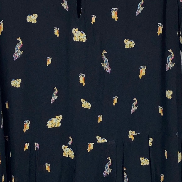 Free People New Romantics Wild Animal Print Dress - Picture 8 of 12